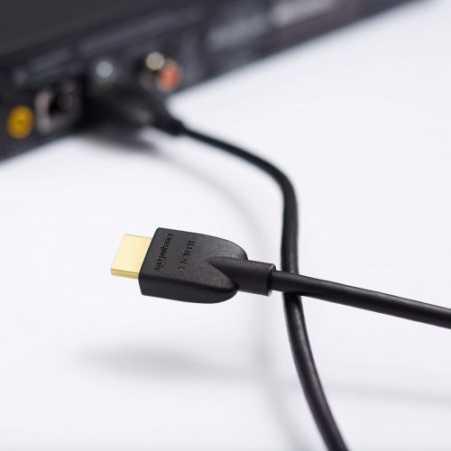  [아마존 핫딜]  [아마존핫딜]AmazonBasics Hochgeschwindigkeits-HDMI-Kabel 2.0, Ethernet, 3D, 4K-Videowiedergabe und ARC, Ultra-HD, 0,91 m