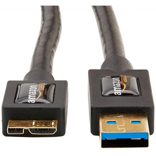  [아마존 핫딜]  [아마존핫딜]AmazonBasics USB-3.0-Kabel A-Stecker auf Micro-B-Stecker (0,9 m)