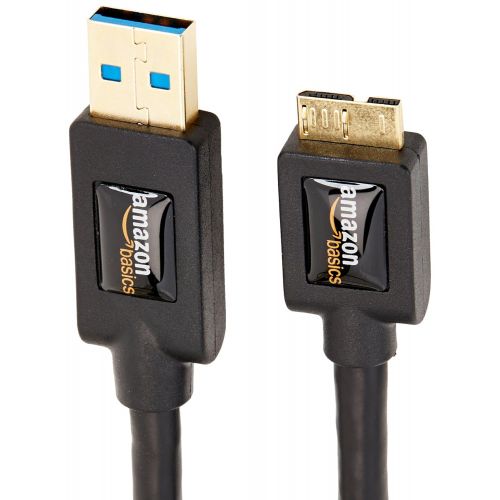  [아마존 핫딜]  [아마존핫딜]AmazonBasics USB-3.0-Kabel A-Stecker auf Micro-B-Stecker (0,9 m)