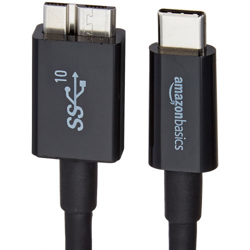  [아마존 핫딜]  [아마존핫딜]AmazonBasics - Verbindungskabel, USB Typ C auf Micro-USB Typ B, USB 3.1, 2. Generation, 0,9 m, Schwarz