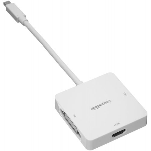  [아마존 핫딜]  [아마존핫딜]AmazonBasics Amazonbasics Mini Displayport auf HDMI/DVI/VGA Adapter - Weiss