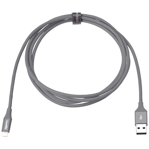  [아마존 핫딜]  [아마존핫딜]AmazonBasics Lightning auf USB A Kabel, Apple MFi Zertifiziert - 1,8 m, 2er Pack , Grau