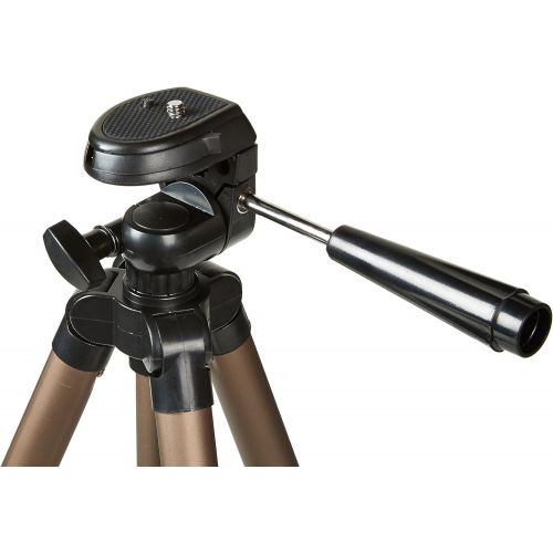  AmazonBasics Lightweight Camera Mount Tripod Stand With Bag - 16.5 - 50 Inches