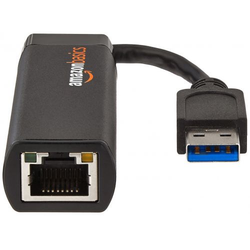  AmazonBasics USB 3.0 to 10/100/1000 Gigabit Ethernet Internet Adapter