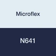 Microflex N641 Onyx Exam Gloves, PF, Black, Textured, Small, 100 per Box, 10 Box per Case (Pack of 1000)