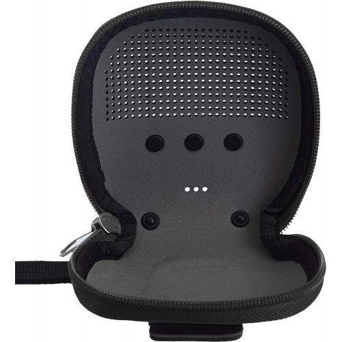  Bose SoundLink Micro Waterproof Bluetooth speaker (Midnight Blue) with AmazonBasics Case (Orange)
