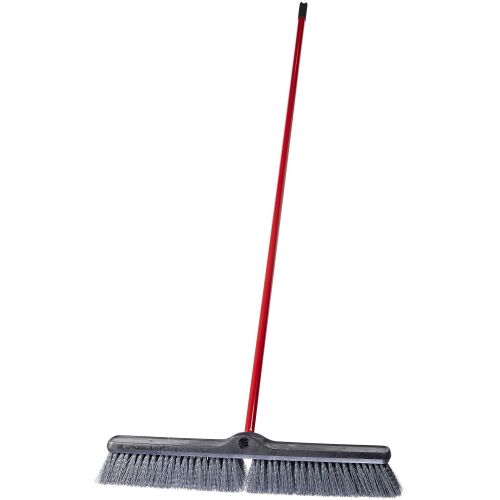  AmazonBasics 24-inch Push Broom Kit, Heavy-Duty Floor - 6-Pack