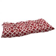 AmazonBasics Pillow Perfect Indoor/Outdoor New Geo Red Swing/Bench Cushion