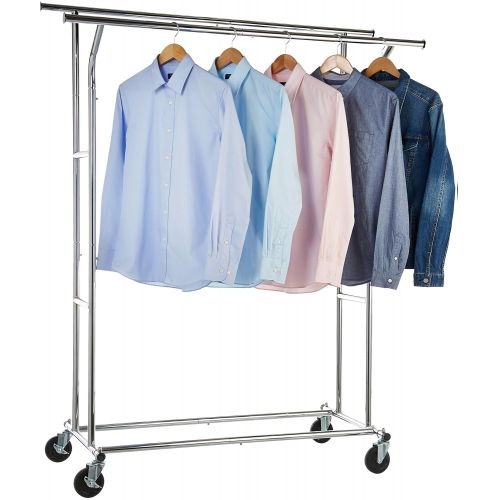  AmazonBasics Double Rail Garment Rack - Chrome