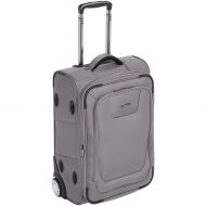 AmazonBasics Premium Upright Expandable Softside Suitcase with TSA Lock