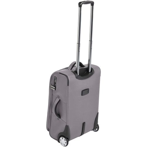  AmazonBasics Premium Upright Expandable Softside Suitcase with TSA Lock