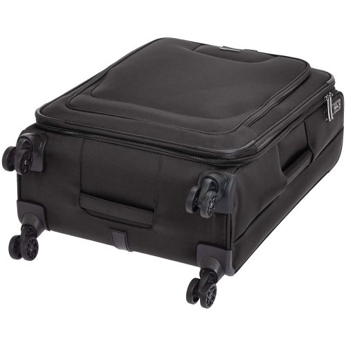  AmazonBasics Premium Expandable Softside Spinner Luggage with TSA Lock