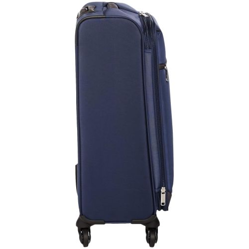  AmazonBasics Softside Spinner Luggage - 3 Piece Set (21, 25, 29), Black
