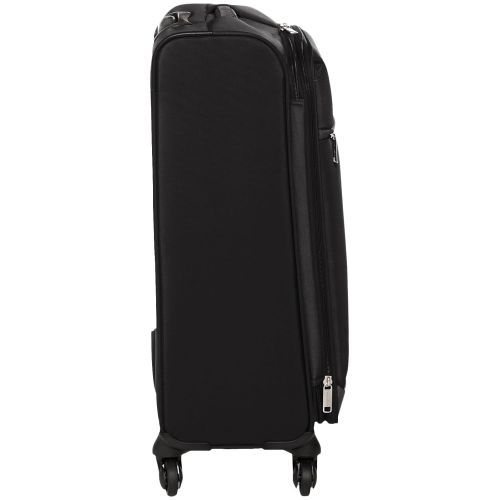  AmazonBasics Softside Spinner Luggage - 25-inch, Navy Blue