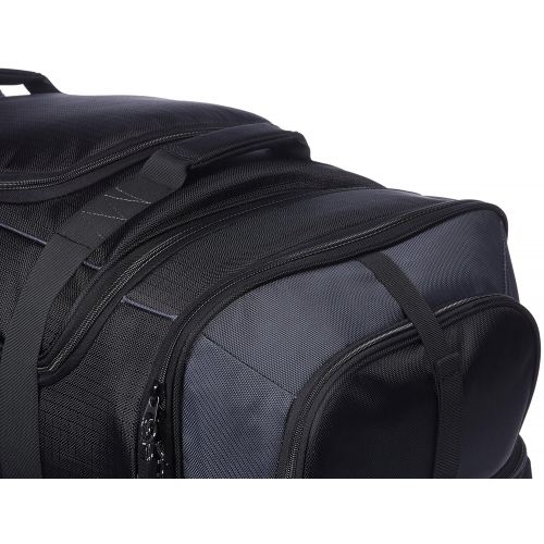  AmazonBasics Ripstop Wheeled Duffel - 30-Inch, Black