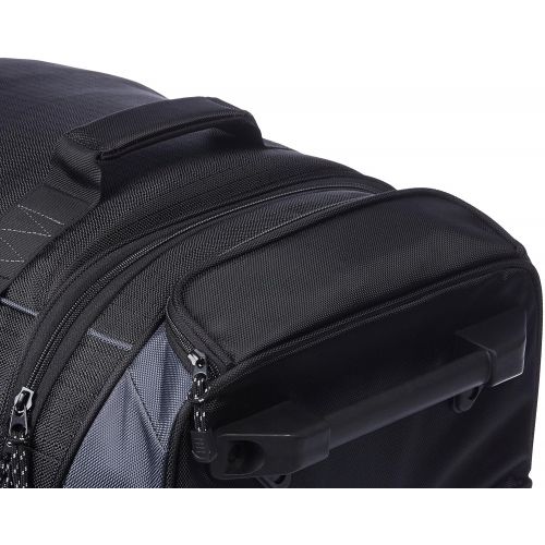  AmazonBasics Ripstop Wheeled Duffel - 30-Inch, Black