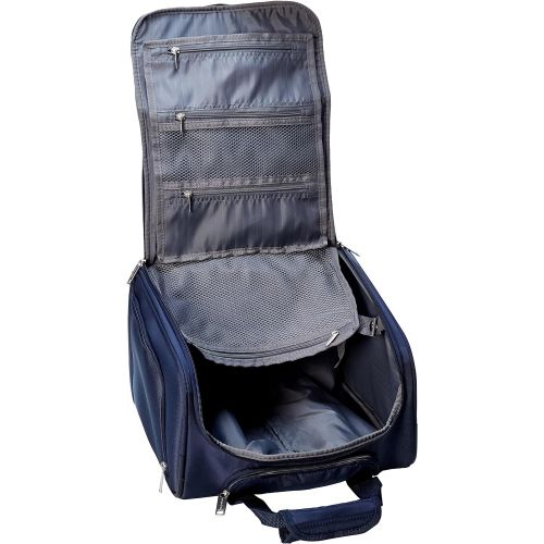  AmazonBasics Underseat, Carry-On Rolling Travel Luggage Bag with Wheels, 14 Inches