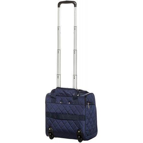  AmazonBasics Underseat, Carry-On Rolling Travel Luggage Bag with Wheels, 14 Inches