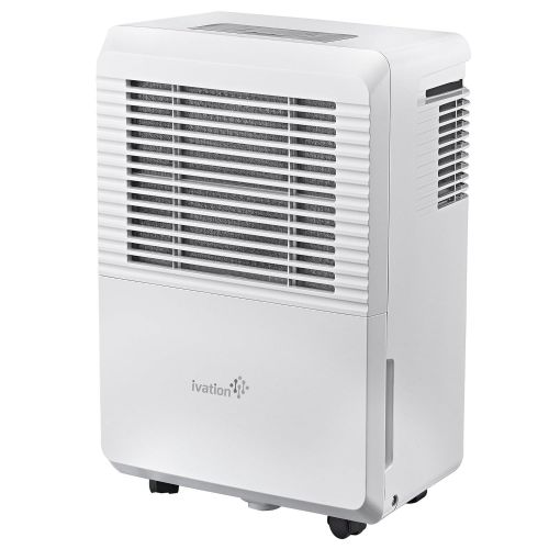  AmazonBasics Ivation 70 Pint Energy Star Dehumidifier with Pump, Large Capacity Compressor for Spaces Up To 4,500 Sq Ft, Includes Programmable Humidity, Hose Connector, Auto Shutoff and Restart