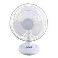 AmazonBasics Optimus F-1211 Oscillating Table Fan, 12