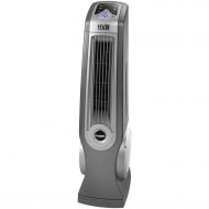 AmazonBasics Lasko 4930 Oscillating High Velocity Tower Fan with Remote Control - Features Built-in Timer and Louvered Air Flow Control