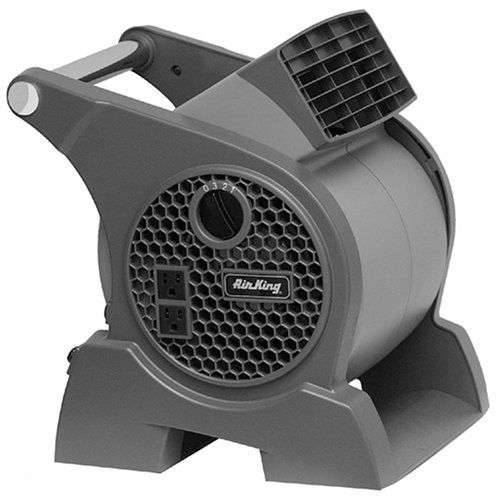  AmazonBasics Air King 9555 3-Speed Commercial Grade Pivoting Blower, 1/13-Horsepower, Gray Finish