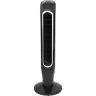 AmazonBasics Genesis Powerful 40 Inch 360 Degree Oscillating Tower Fan With Max Air Quiet Technology And Remote