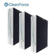 AmazonBasics CleanForce 3 Pack Filter for Blueair 500/600 Series Smokestop, Models 501/503/ 505/510/550E/555EB/ 601/603/650E