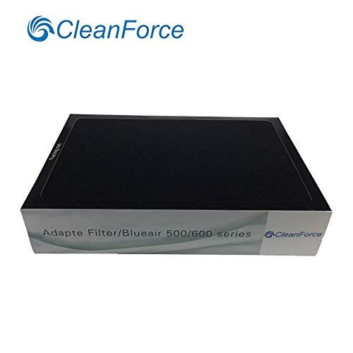  AmazonBasics CleanForce 3 Pack Filter for Blueair 500/600 Series Smokestop, Models 501/503/ 505/510/550E/555EB/ 601/603/650E