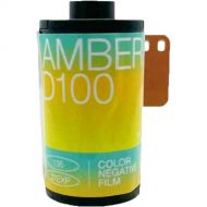 Amber 100D Color Negative Movie Film (35mm Roll Film, 27 Exposures)