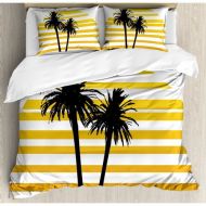 Ambesonne Tropical Duvet Cover Set