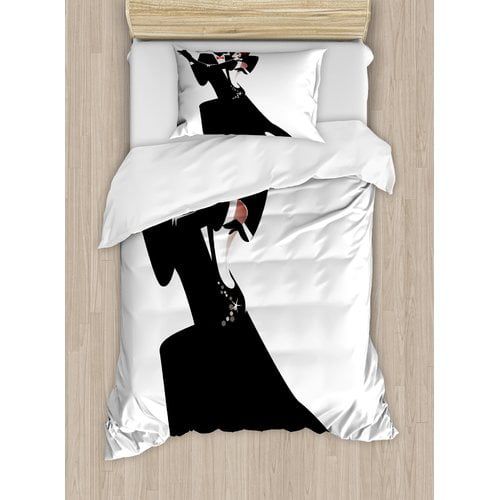  Ambesonne Romantic Dance Tango Duvet Cover Set