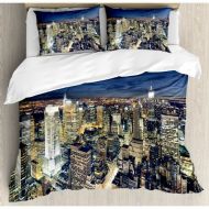 Ambesonne Urban Duvet Cover Set