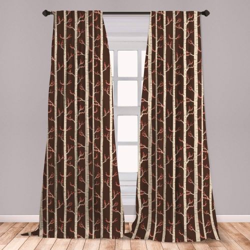  Ambesonne Royal Blue Curtains Sea Animals Decor, Hammerhead Shark School Ocean Dangerous Predator Wild Nature Picture, Living Room Bedroom Decor, 2 Panel Set, 108 W X 84 L inches,