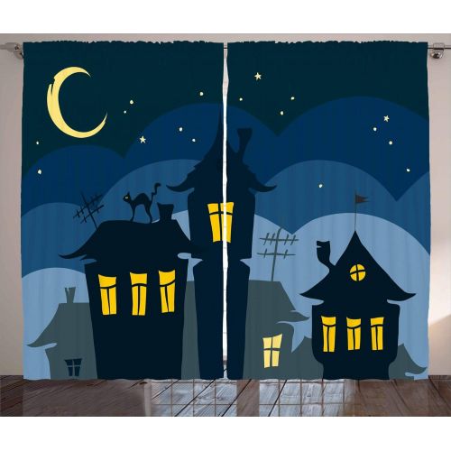  Ambesonne Airplane Curtains by, Old Airplane Drawings Classic Dated Flight Vintage Style Nostalgic Jets, Living Room Bedroom Window Drapes 2 Panel Set, 108 W X 84 L Inches, Violet