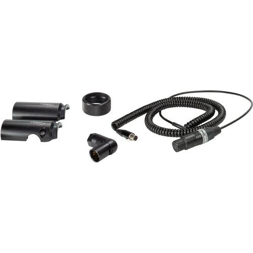  Ambient Recording Coiled Stereo Cable Set for QP5100 5-Pin XLR Boom