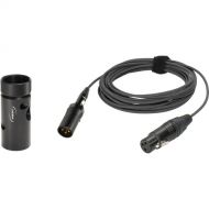 Ambient Recording Straight Mono Cable Set for QP5100 3-Pin XLR Boom