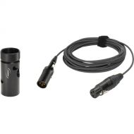 Ambient Recording Straight Mono Cable Set for QP580 3-Pin XLR Boom