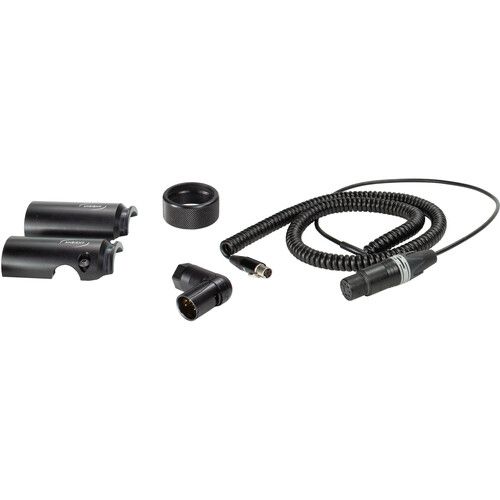  Ambient Recording Coiled Stereo Cable Set for QP580 5-Pin XLR Boom