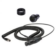 Ambient Recording Coiled Mono Mini XLR to 3-Pin XLR Cable Set for QP5100 Boompole