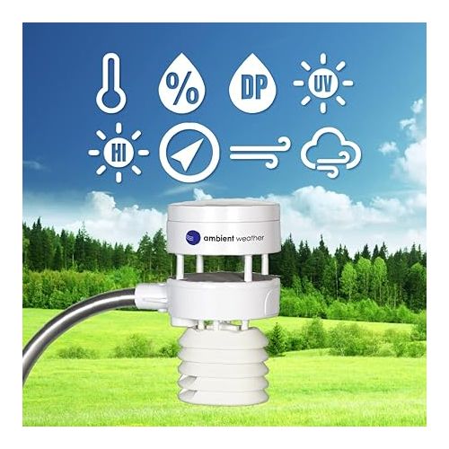  Ambient Weather WS-5050 Ultrasonic Smart Weather Station