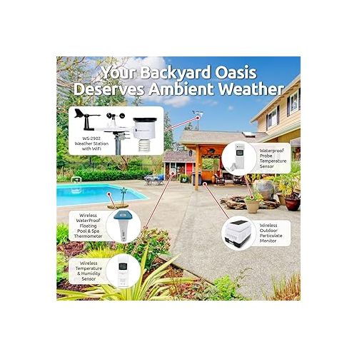  Ambient Weather WS-2902 WiFi Smart Weather Station