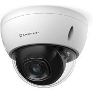 Amcrest 5MP POE Camera, Outdoor Vandal Dome Security POE IP Camera, 5-Megapixel, 98ft NightVision, 2.8mm Lens, IP67, IK10 Resistance, MicroSD 256GB (Sold Separately), Cloud, NVR (IP5M-D1188EW-28MM)