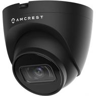 Amcrest 5MP Turret POE Camera, UltraHD Outdoor IP Camera POE with Mic/Audio, 5-Megapixel Security Surveillance Cameras, 98ft NightVision, 103° FOV, IP67, MicroSD (256GB) Black IP5M-T1179EB-28MM