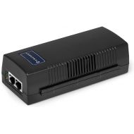 Amcrest Active Gigabit PoE Injector Adapter, IEEE 802.3 10BaseT and IEEE 802.3u 100BaseTx Compliant, Up to 100 Meters; FSE801G