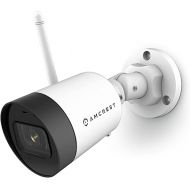 Amcrest SmartHome 4MP Outdoor WiFi Camera Bullet 4MP Outdoor Security Camera, 98ft Night Vision, Built-in Mic, 101° FOV, 2.8mm Lens, MicroSD Storage, REP-ASH42-W (White) (Renewed)