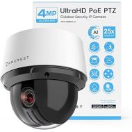 Amcrest 4MP Outdoor PTZ POE + AI IP Camera Pan Tilt Zoom (Optical 25x Motorized) Security Speed Dome, Human and Vehicle Detection, IVS, Face Detection, Auto Tracking, POE+ (802.3at) IP4M-1068EW-AI