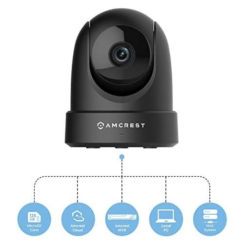  [무료배송]Amcrest 4MP UltraHD Indoor WiFi Camera, Security IP Camera with Pan/Tilt, Two-Way Audio, Night Vision, Remote Viewing, Dual-Band 5ghz/2.4ghz, 4-Megapixel @~20FPS, Wide 120° FOV, IP