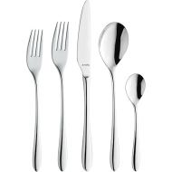 Amefa Cuba 20-piece Premium 18/10 Stainless Steel Flatware Set, High Gloss Mirror Finish, Silverware Set Service for 4, Dishwasher Safe, Rust resistant Cutlery.