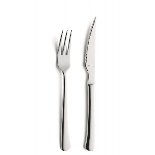  Amefa Steak Knives, Cutlery, 18/10Stainless Steel, Silver